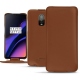Lederschutzhülle OnePlus 6T - Marron PU