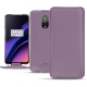 Housse cuir OnePlus 6T - Lilas PU