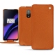 Funda de piel OnePlus 6T - Orange vibrant