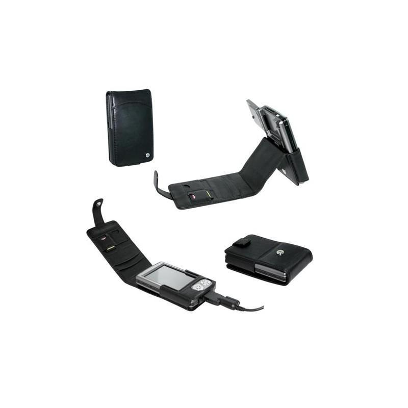 Etui cuir Asus A636 - A632  - Noir ( Nappa - Black ) 
