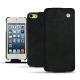 Apple iPod touch 6G leather case - Dark vintage ( Roughtcut - Black#5256 ) 