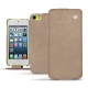 Housse cuir Apple iPod touch 6G - Taupe vintage ( Pantone 7530C ) 