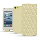 Apple iPod touch 6G leather case - Beige - Couture ( Nappa - Pantone 7502C ) 