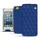 Funda de piel Apple iPod touch 6G - Bleu océan - Couture ( Nappa - Pantone 293C ) 