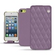 Housse cuir Apple iPod touch 6G - Lilas - Couture ( Nappa - Pantone 2645U ) 