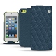 Housse cuir Apple iPod touch 6G - Indigo - Couture ( Pantone 303U ) 