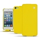 Apple iPod touch 6G leather case - Jaune fluo