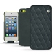 Housse cuir Apple iPod touch 6G - Blu marino - Couture