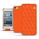 Funda de piel Apple iPod touch 6G - Orange fluo - Couture