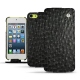 Custodia in pelle Apple iPod touch 6G - Autruche nero