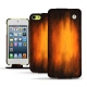 Apple iPod touch 6G leather case - Fauve Patine