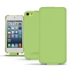 レザーケース Apple iPod touch 6G - Vert olive PU