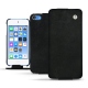 Custodia in pelle Apple iPod touch (2019) - Dark vintage ( Roughtcut - Black#5256 ) 