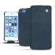 Housse cuir Apple iPod touch (2019) - Jean vintage ( Roughtcut - Pantone 285U  ) 