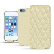 Custodia in pelle Apple iPod touch (2019) - Ivoire - Couture ( Sleek P C12 - White ) 