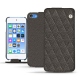 Custodia in pelle Apple iPod touch (2019) - Anthracite - Couture ( Pantone 424C ) 