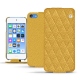 Housse cuir Apple iPod touch (2019) - Mimosa - Couture ( Pantone 141C ) 