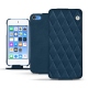 Housse cuir Apple iPod touch (2019) - Blu mediterran - Couture