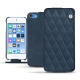 Custodia in pelle Apple iPod touch (2019) - Jean vintage - Couture