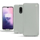 Lederschutzhülle OnePlus 7 - Gris ( Nappa - Pantone W428C ) 