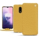 Funda de piel OnePlus 7 - Mimosa ( Pantone 141C ) 