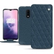 Funda de piel OnePlus 7 - Indigo - Couture ( Pantone 303U ) 