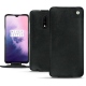Funda de piel OnePlus 7 - Dark vintage ( Roughtcut - Black#5256 ) 
