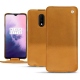 Custodia in pelle OnePlus 7 - Or Maïa ( Pantone 871C ) 
