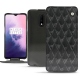 Capa em pele OnePlus 7 - Onyx - Couture