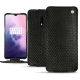 OnePlus 7 leather case - Serpent nero