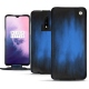 Lederschutzhülle OnePlus 7 - Bleu Patine