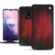 OnePlus 7 leather case - Rouge Patine