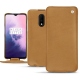 OnePlus 7 leather case - Castan esparciate