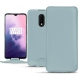Capa em pele OnePlus 7 - Bleu Ciel PU