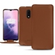 硬质真皮保护套 OnePlus 7 - Marron PU