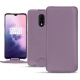 硬质真皮保护套 OnePlus 7 - Lilas PU