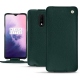硬质真皮保护套 OnePlus 7 - Vert séduisant