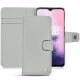 Funda de piel OnePlus 7 - Gris ( Nappa - Pantone W428C ) 