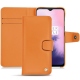 OnePlus 7 leather case - Orange ( Nappa - Pantone 1495U ) 