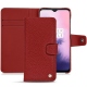 Funda de piel OnePlus 7 - Tomate ( Pantone 187C ) 