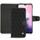 Funda de piel OnePlus 7 - Ebène - Couture ( Sleek P C12 - Black ) 