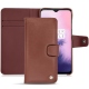 Housse cuir OnePlus 7 - Passion vintage ( Glutton - Red ) 