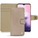 Funda de piel OnePlus 7 - Taupe vintage ( Pantone 7530C ) 