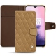 Lederschutzhülle OnePlus 7 - Sable vintage - Couture