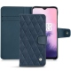 Funda de piel OnePlus 7 - Jean vintage - Couture