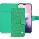 Housse cuir OnePlus 7 - Menthe vintage - Couture