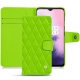 レザーケース OnePlus 7 - Vert fluo - Couture