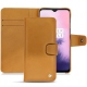 Housse cuir OnePlus 7 - Or Maïa ( Pantone 871C ) 
