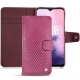 Funda de piel OnePlus 7 - Serpent ciclamino