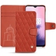 Custodia in pelle OnePlus 7 - Arange clouquié - Couture